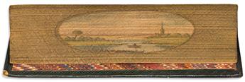 (FORE-EDGE PAINTING.) Crabbe, George. The Poetical Works.